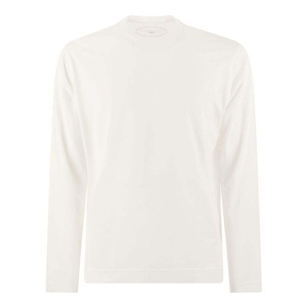 Fedeli Men Long-Sleeved Cotton T-Shirt
